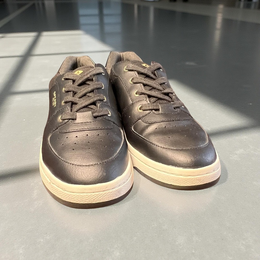 GUC Sperry Women's Freeport Black Cupsole Sneakers (STS86681) Size 11